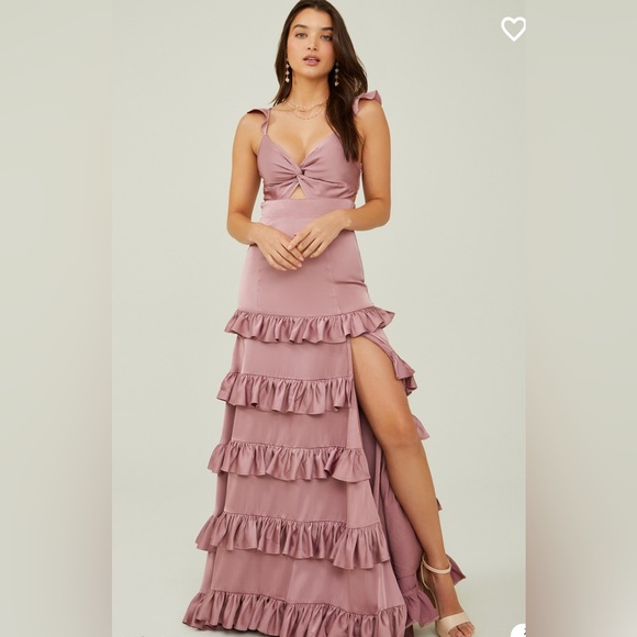 Altar'd State Dresses & Skirts - NWT Altar’d State Alana Marie Maxi Dress Rose Medium